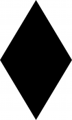 Point de croix monochrome fig-geom/losange-vert