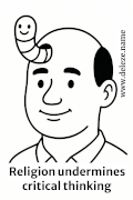 Religion undermines critical thinking
