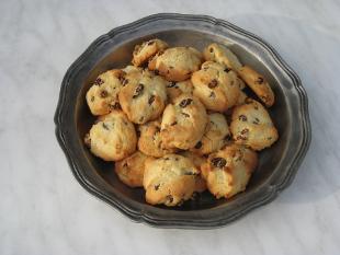 Biscuits aux raisins secs